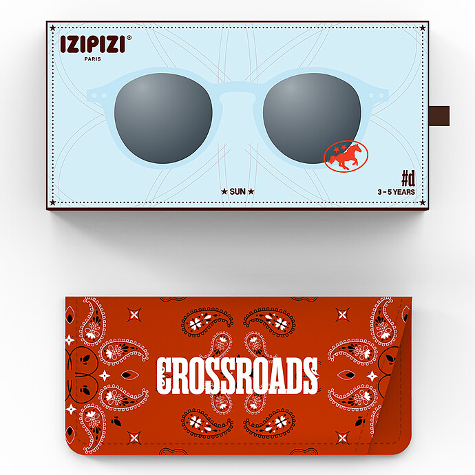 Achat Lunettes de Soleil Kids #D 3/5 Ans - Turquoise Stone