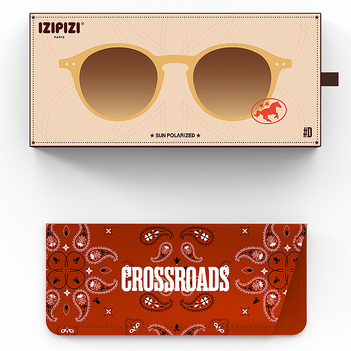 Lunettes de Soleil Adulte #D - Golden Canyon pas cher