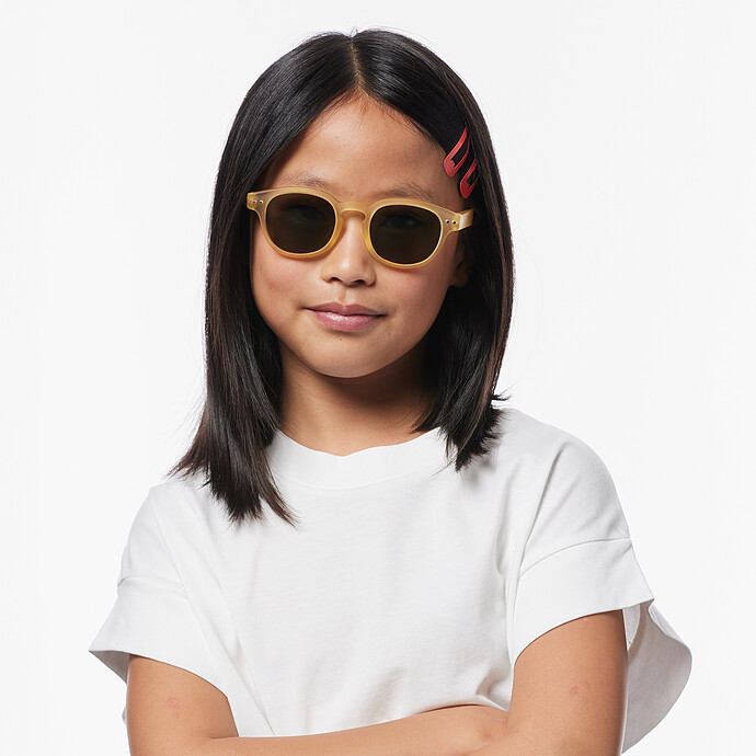 Lunettes de Soleil Junior #C 7/11 Ans - Yellow Honey pas cher