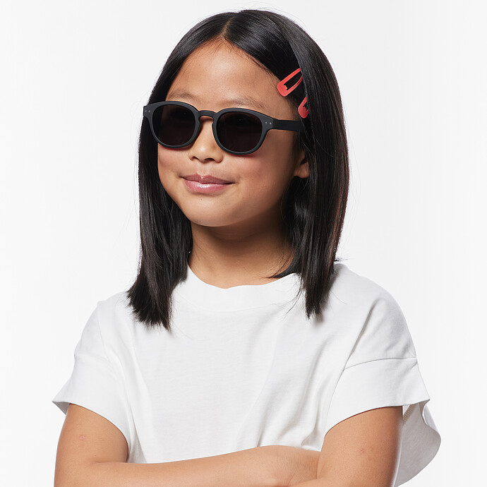 Lunettes de Soleil Junior #C 7/11 Ans - Black pas cher
