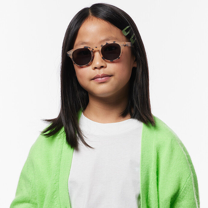 Lunettes de Soleil Junior #C 7/11 Ans - Light Tortoise pas cher