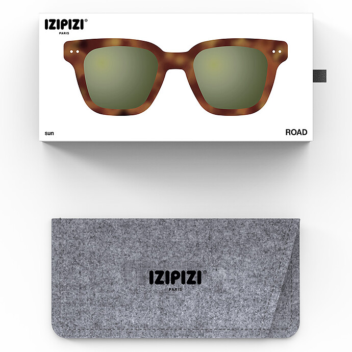 Lunettes de Soleil Adulte #Road - Havane pas cher