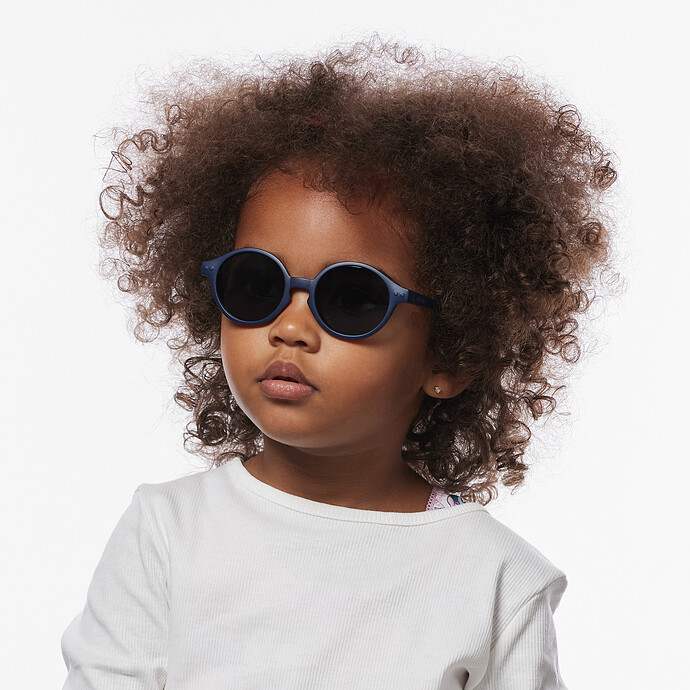 Lunettes de Soleil Baby #D 0/3 Ans - Denim Blue pas cher