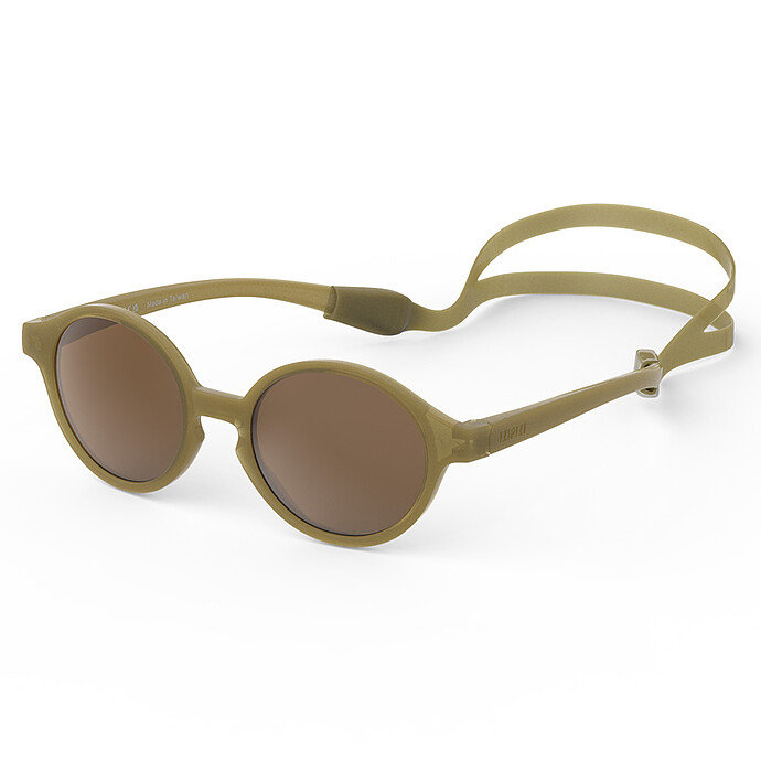 Lunettes de Soleil Baby #D 0/3 Ans - Glossy Kaki IZIPIZI