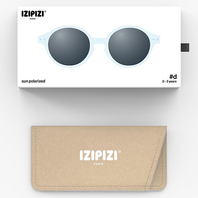 Lunettes de Soleil Baby #D 0/3 Ans - Sweet Blue pas cher