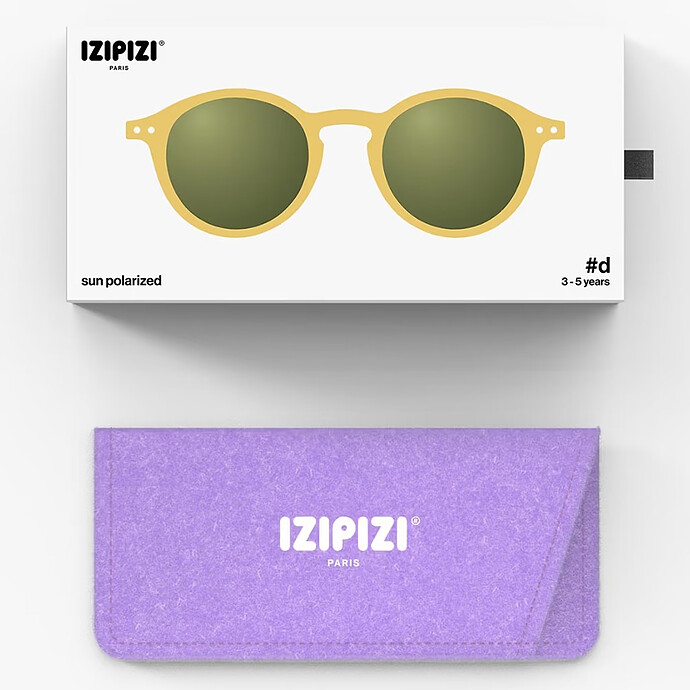 Lunettes de Soleil Kids #C 3/5 Ans - Yellow Honey pas cher