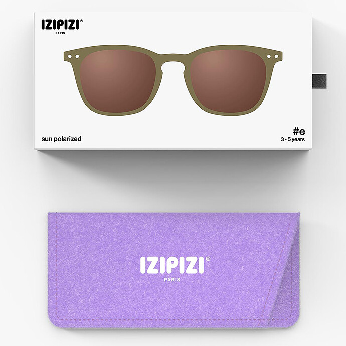 Lunettes de Soleil Kids #E 3/5 Ans - Olive pas cher