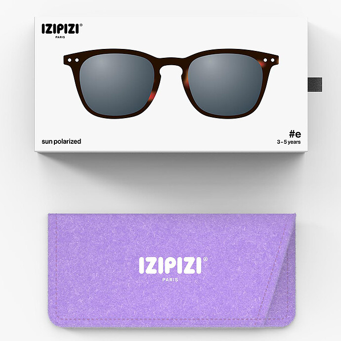 Lunettes de Soleil Kids #E 3/5 Ans - Tortoise pas cher