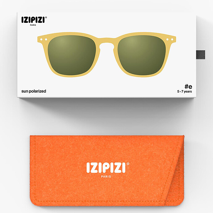 Lunettes de Soleil Kids #E 5/7 Ans - Yellow Honey pas cher