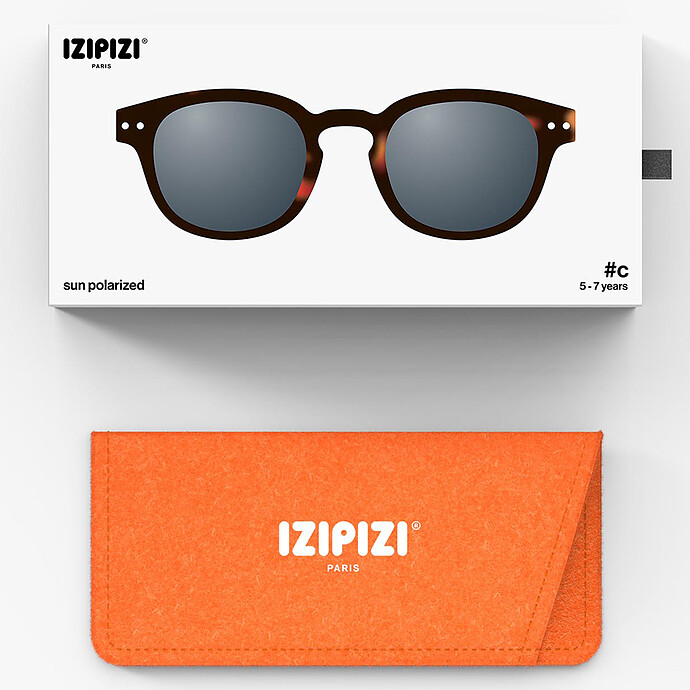 Lunettes de Soleil Kids #C 5/7 Ans - Tortoise pas cher