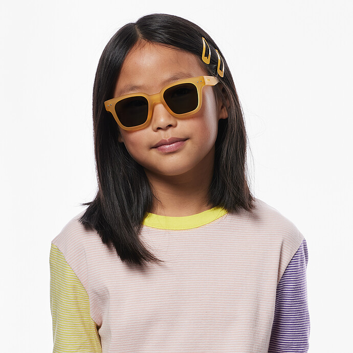 Avis Lunettes de Soleil Junior #Road 7/11 Ans - Yellow Honey