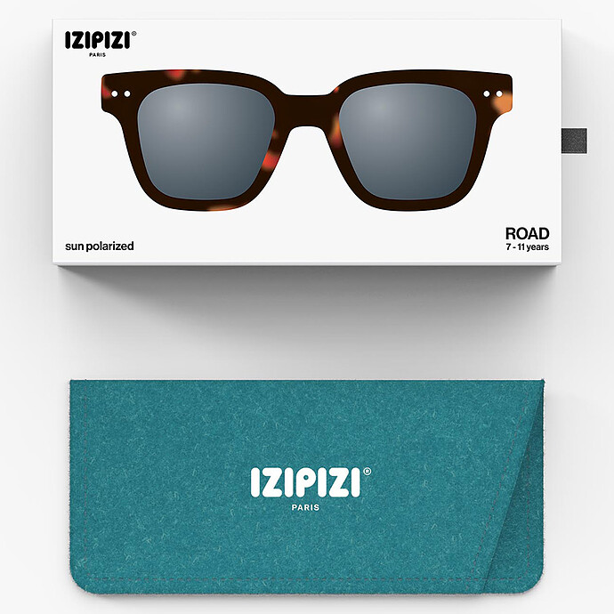 Lunettes de Soleil Junior #Road 7/11 Ans - Tortoise pas cher