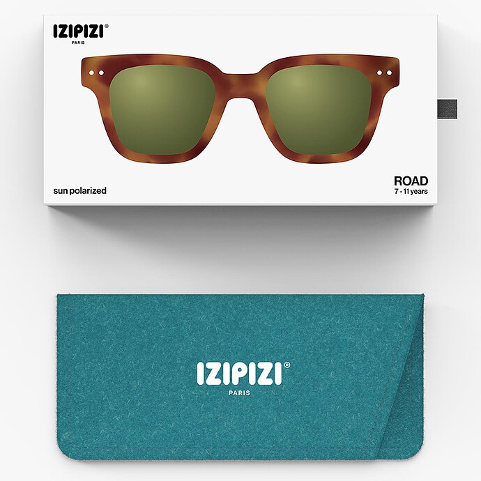 Lunettes de Soleil Junior #Road 7/11 Ans - Havane pas cher