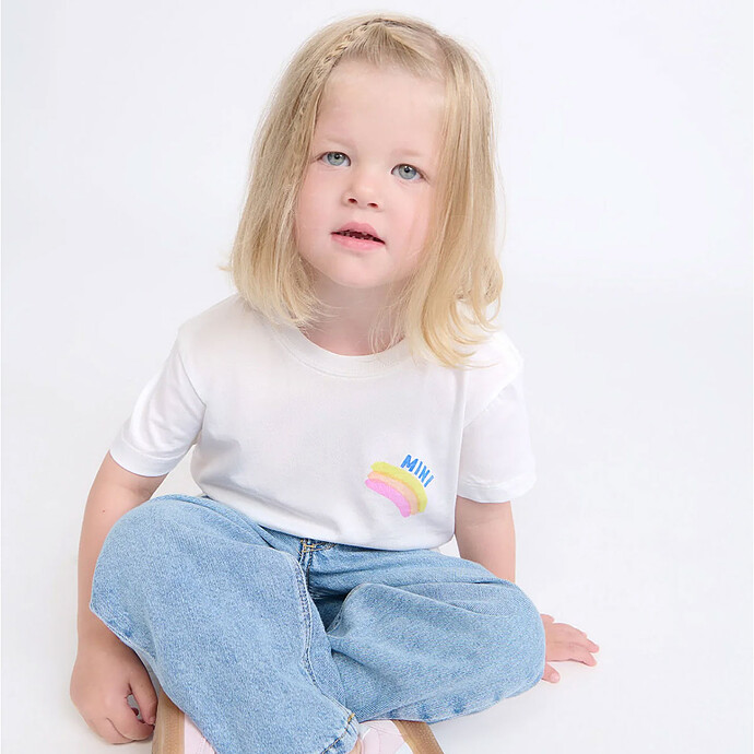 T-shirt Mini Rainbow - 4 Ans émoi émoi