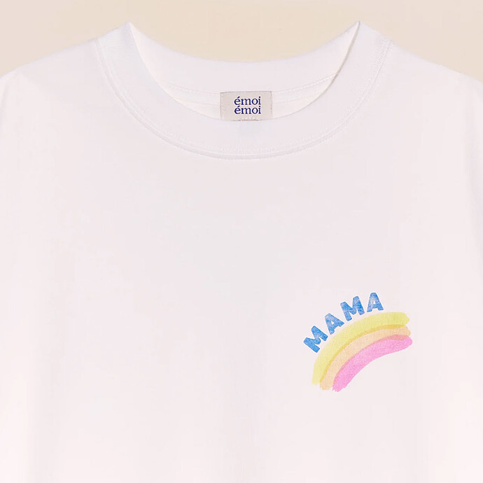 Avis T-shirt Mama Rainbow - XL