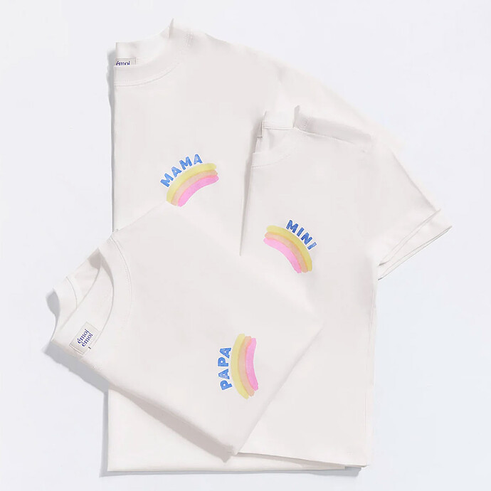 T-shirt Papa Rainbow - S  pas cher