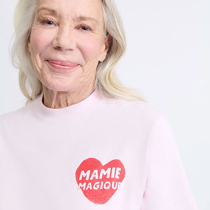 T-shirt Mamie Magique Rose - S émoi émoi