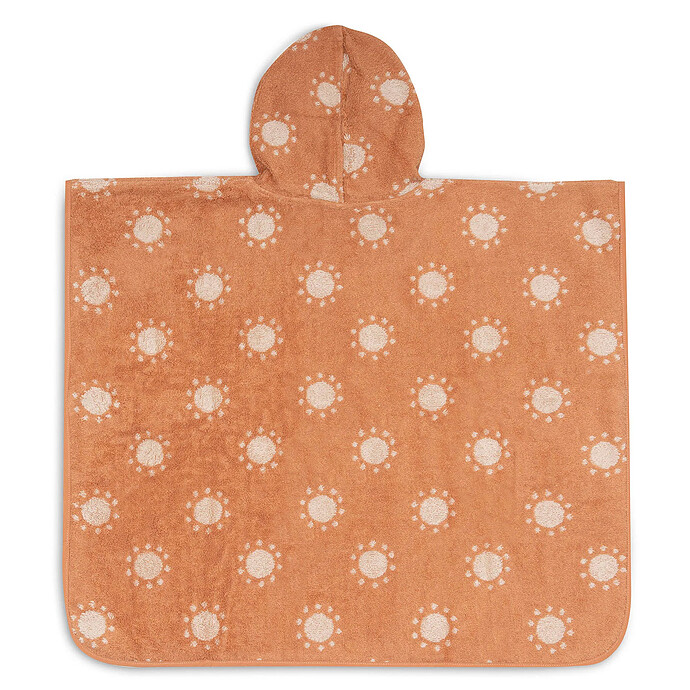 Achat Poncho de Bain Eponge Jacquard Réversible - Sun Light Terra