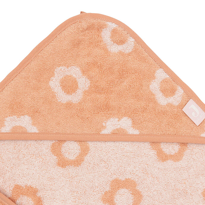 Achat Cape de Bain Eponge Jacquart - Flower Blush