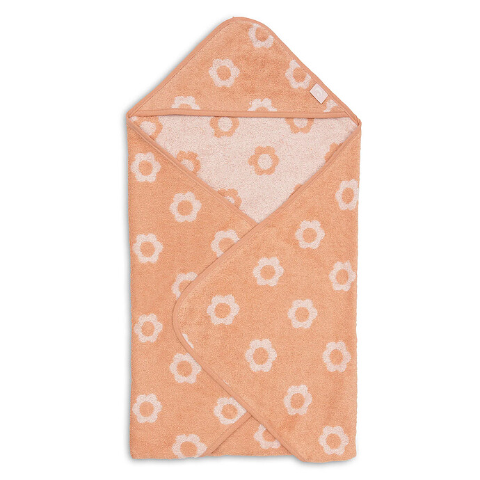 Avis Cape de Bain Eponge Jacquart - Flower Blush