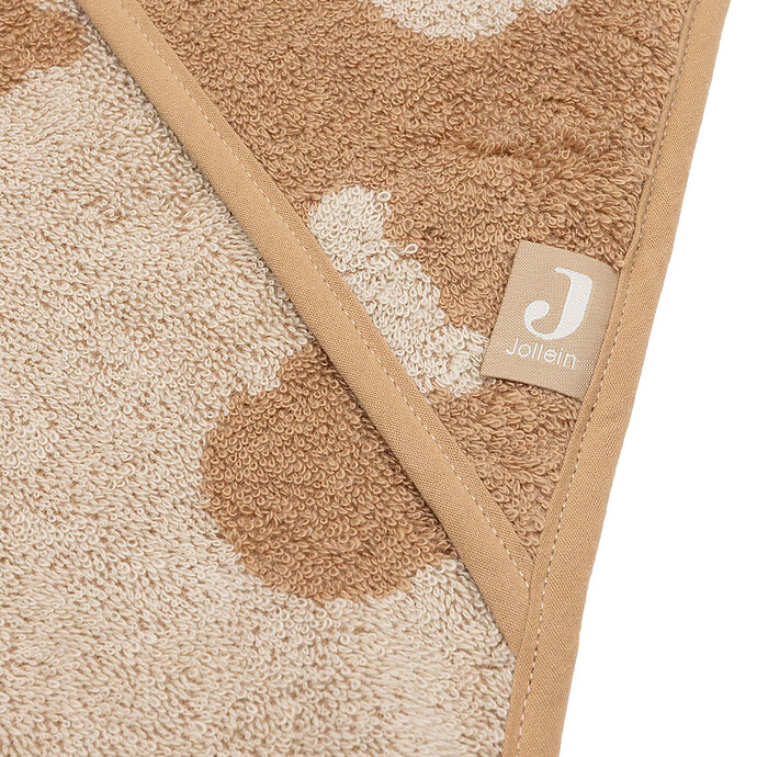 Cape de Bain Eponge Jacquart - Teddy Bear Biscuit pas cher