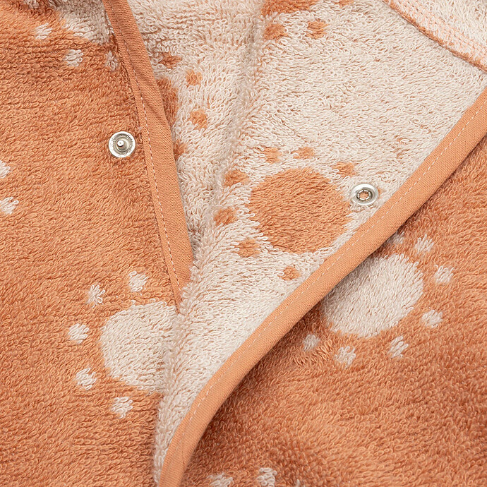 Peignoir de Bain Eponge Jacquard Sun Light Terra - 1/2 Ans  pas cher