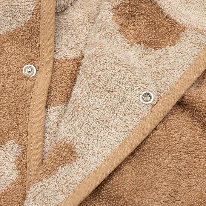 Achat Peignoir de Bain Eponge Jacquard Teddy Bear Biscuit - 1/2 Ans