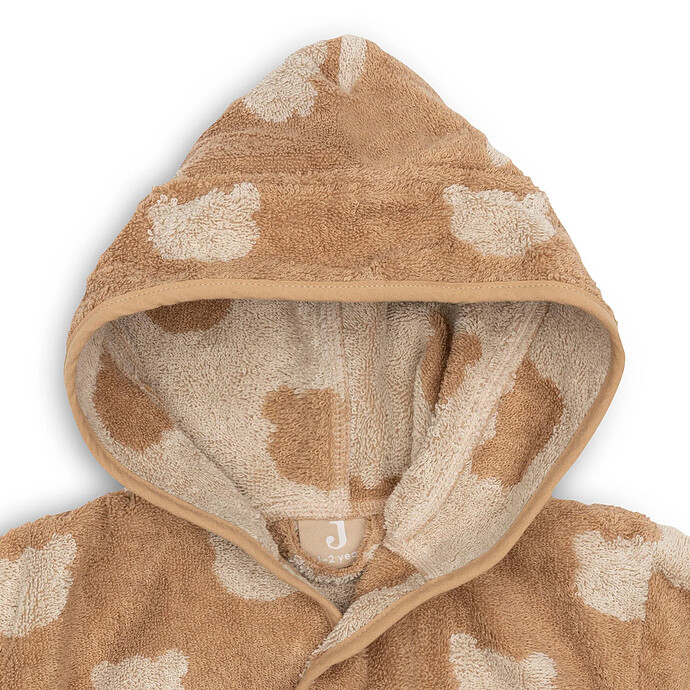 Avis Peignoir de Bain Eponge Jacquard Teddy Bear Biscuit - 1/2 Ans