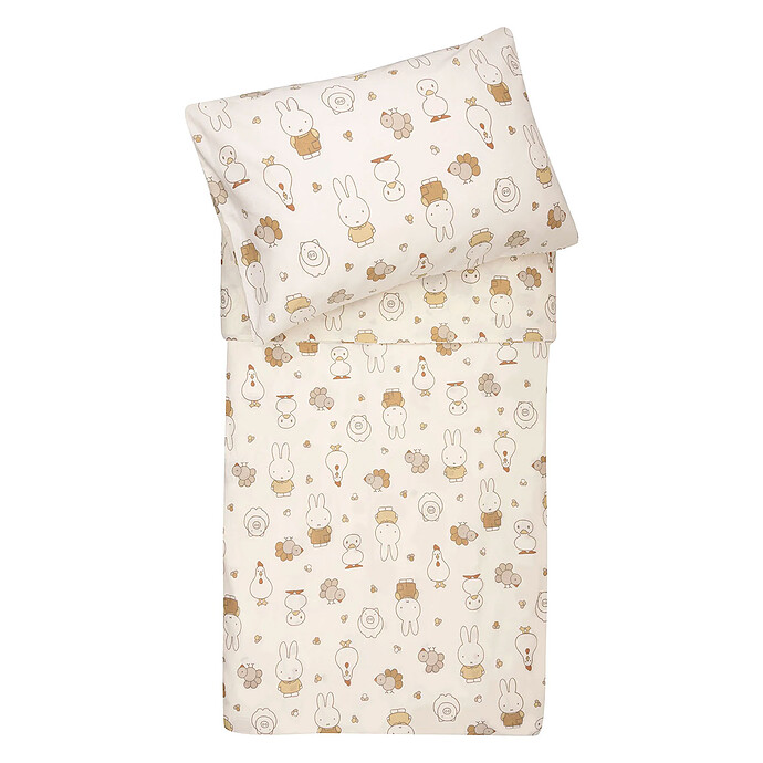Housse de Couette et Taie Miffy Family Farm - 100 x 140 cm Jollein