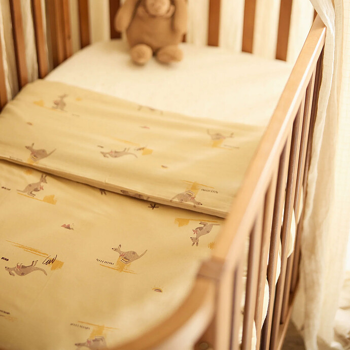 Avis Housse de Couette et Taie Kangaroots - 100 x 140 cm