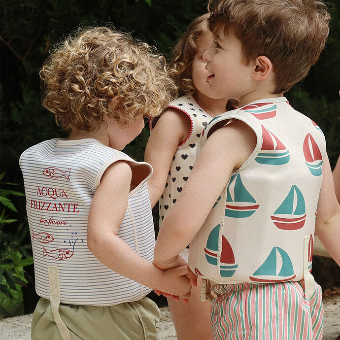 Avis Gilet de Nage Ellis Stripe Bluie - 3/6 Ans