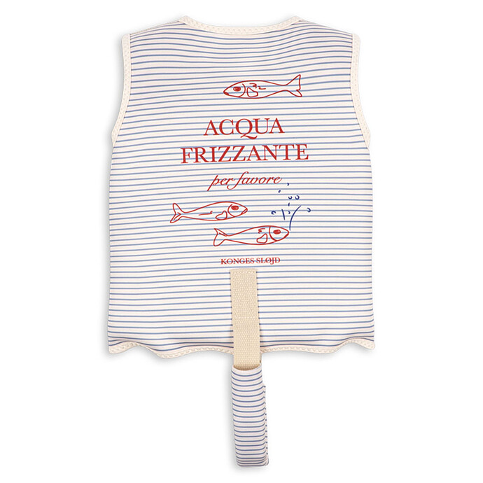 Gilet de Nage Ellis Stripe Bluie - 2/3 Ans Konges Sløjd