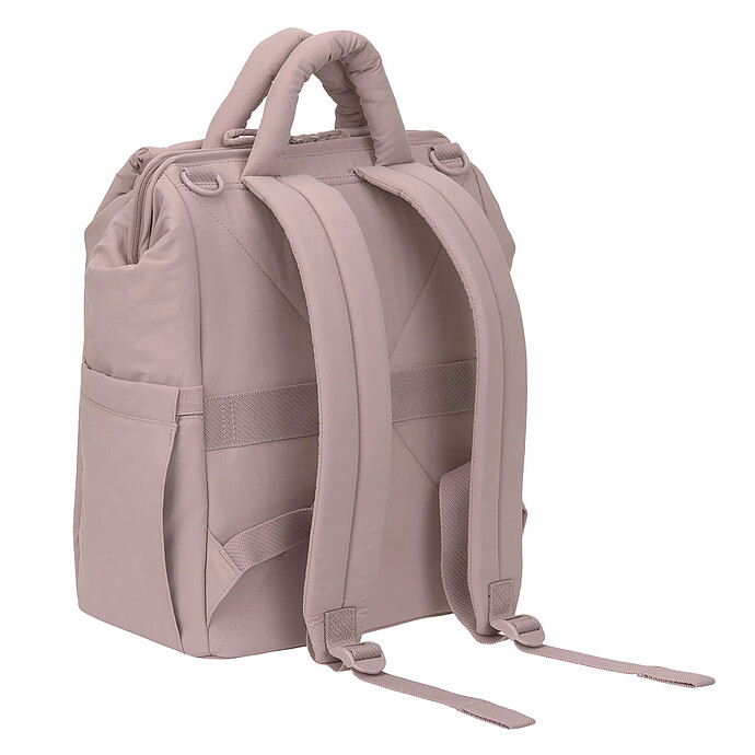 Sac à Dos à Langer Minoa - Rose Poudré pas cher