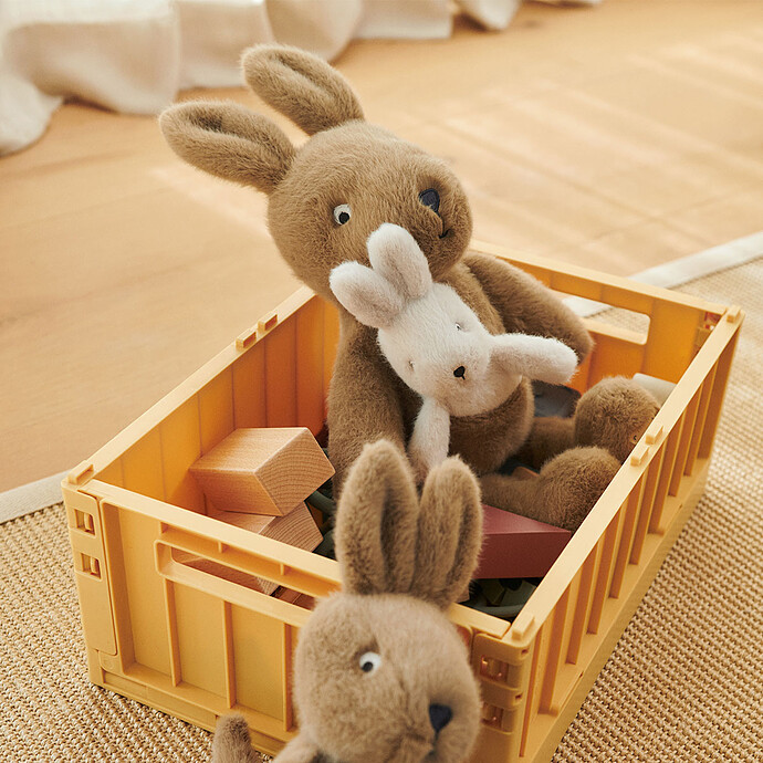 Avis Peluche Kelly Kangaroo Maman et Bébé - Dune