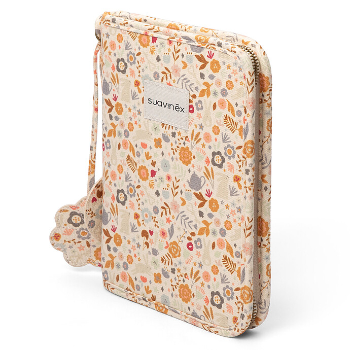 Protège-carnet de Santé Wonderland - Liberty Suavinex