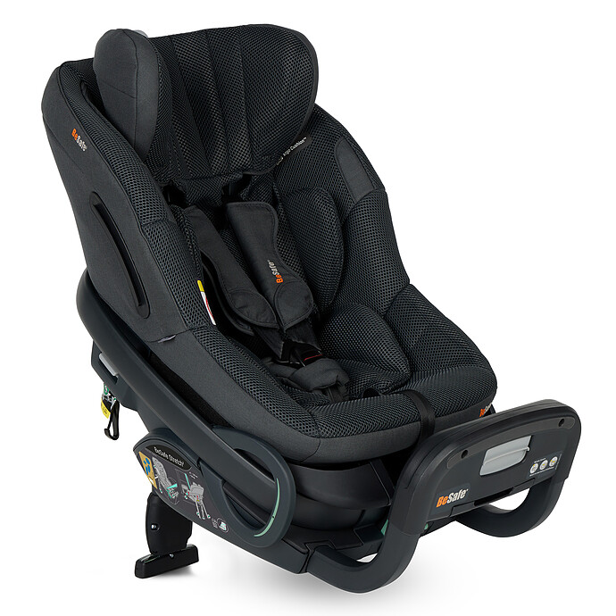 Siège Auto Stretch² i-Size Groupe 0/1/2 - Anthracite Mesh BeSafe