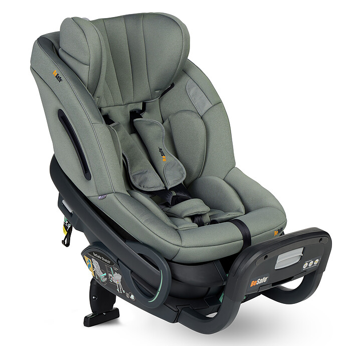 Siège Auto Stretch² i-Size Groupe 0/1/2 - Meadow Green Soft Breeze BeSafe