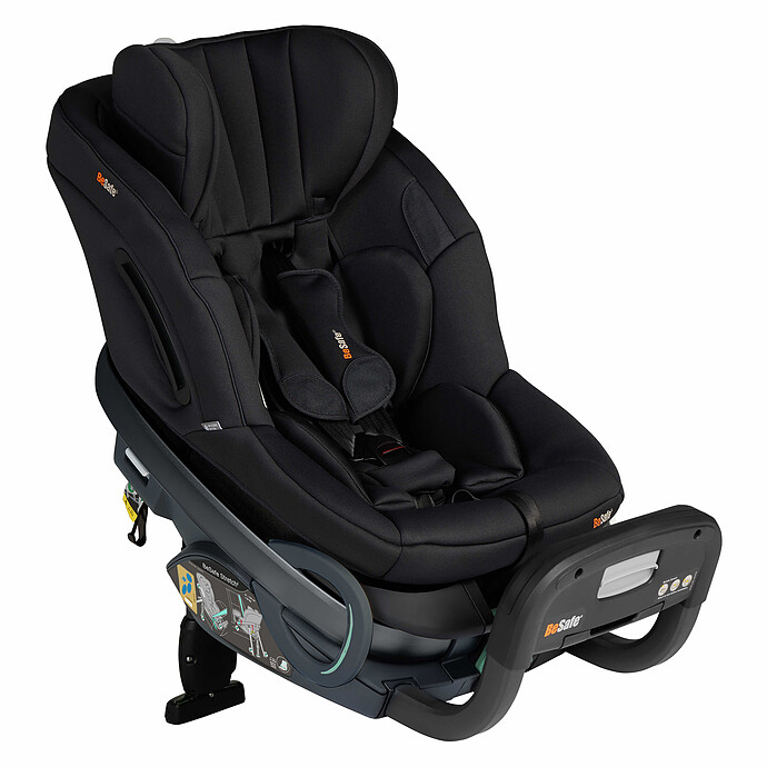 Siège Auto Stretch² i-Size Groupe 0/1/2 - Black Soft Breeze BeSafe