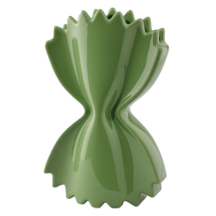 Vase Farfalle - Vert Fluid Market