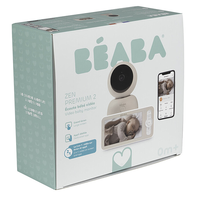 Avis Ecoute-bébé Vidéo Zen Premium 2 - Clay Earth