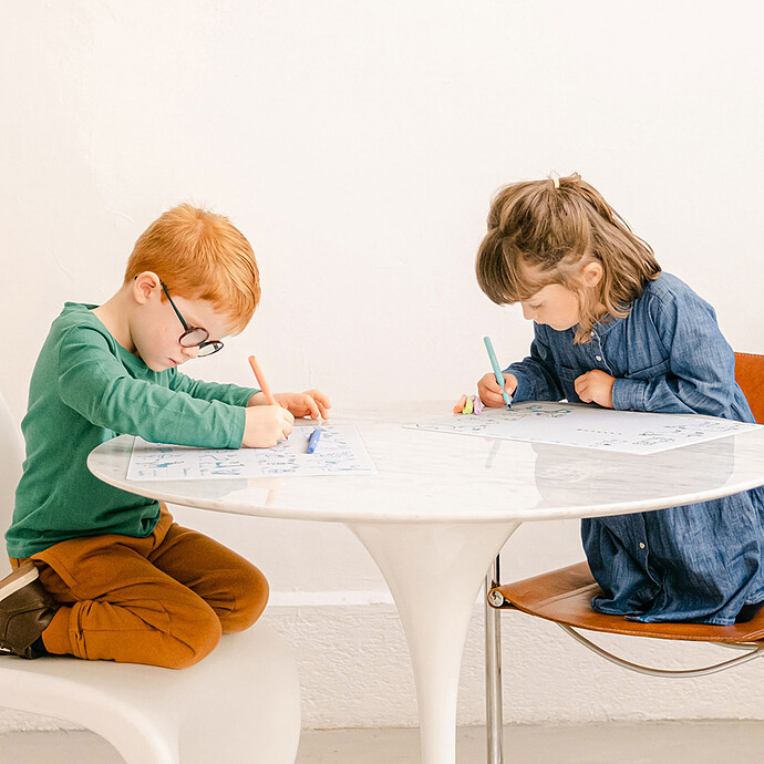 Avis Set de Table à Colorier Réversible et ses 3 Feutres - Lettres de l'Alphabet 