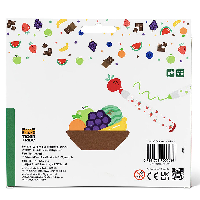 Lot de 8 Feutres Parfumés pas cher