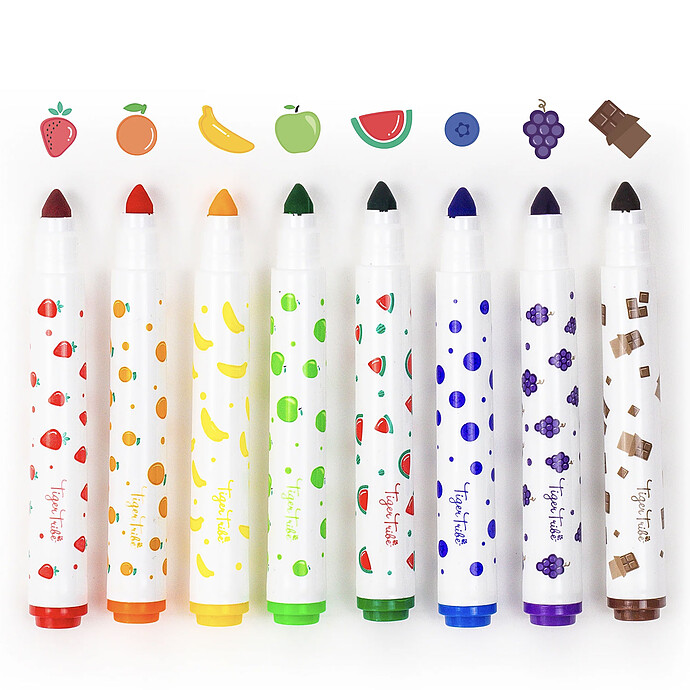 Achat Lot de 8 Feutres Parfumés