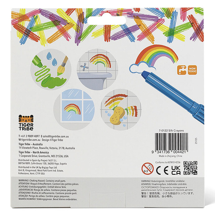 Achat Lot de 8 Crayons de Soie