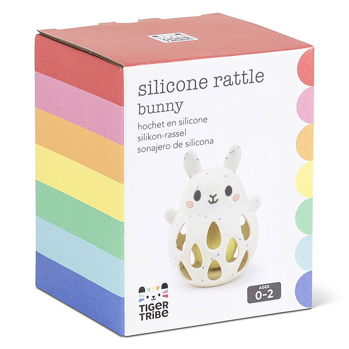 Achat Hochet en Silicone - Lapin