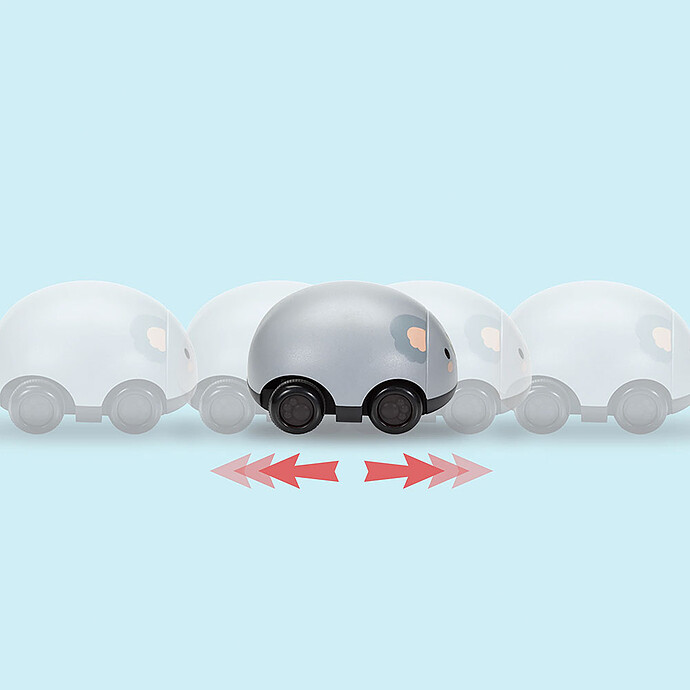 Avis Lot de 2 Véhicules à Friction Zoomies - Koala et Porc-épic