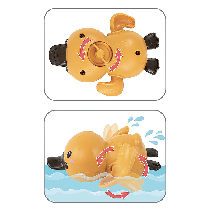Achat Lot de 2 Ornithorynques de Bain Nageurs