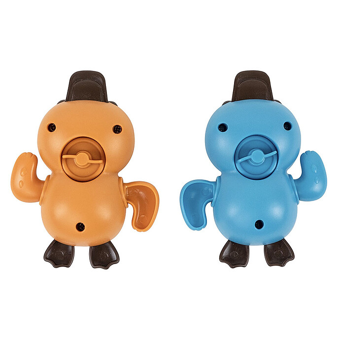 Lot de 2 Ornithorynques de Bain Nageurs Tiger Tribe