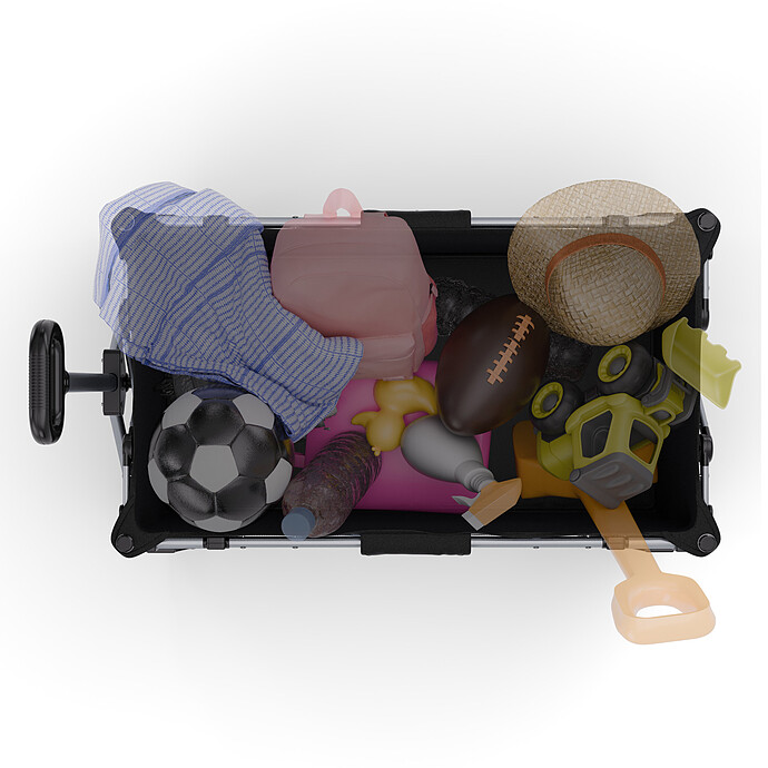 Achat Chariot ROLLSTER - Noir