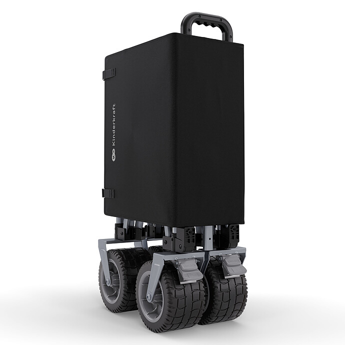 Chariot ROLLSTER - Noir pas cher